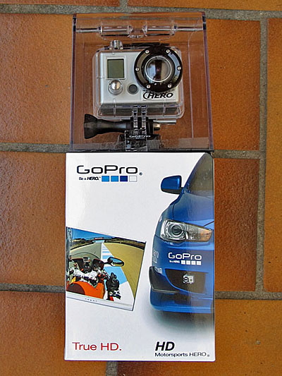 GoPro Hero HD Mini Videokamera, aufwändig verpackt
