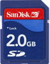 Speicherkarte SanDisk 2 GB