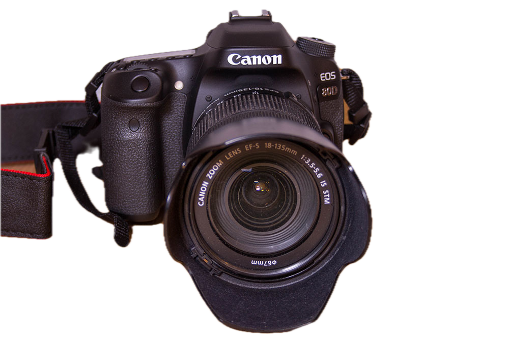 EOS 80D mit Objektiv 18-135/1:3.5-5.6 IS STM