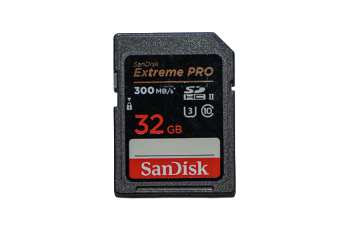 SanDisk Extreme PRO SDHC UHS-II 300MB/s 32GB