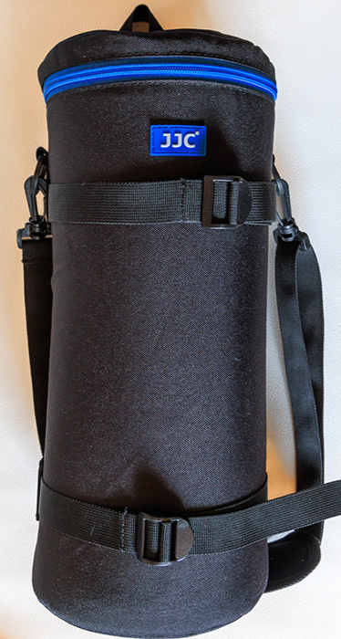 JJC Deluxe Objektivtasche für Sony FE 200–600mm, Wasserabweisende Schutzhülle mit Schultergurt . Passt natürlich auch das Canon RF200-800 sehr gut rein!