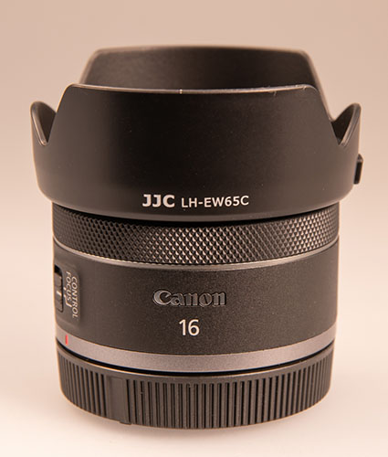 Canon RF 16 mm f2.8 STM