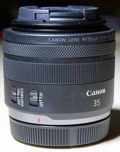 Canon RF 35 mm f1.8 MACRO IS STM