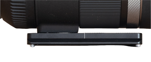 Arca-f&auml;hige Schiene am RF 800