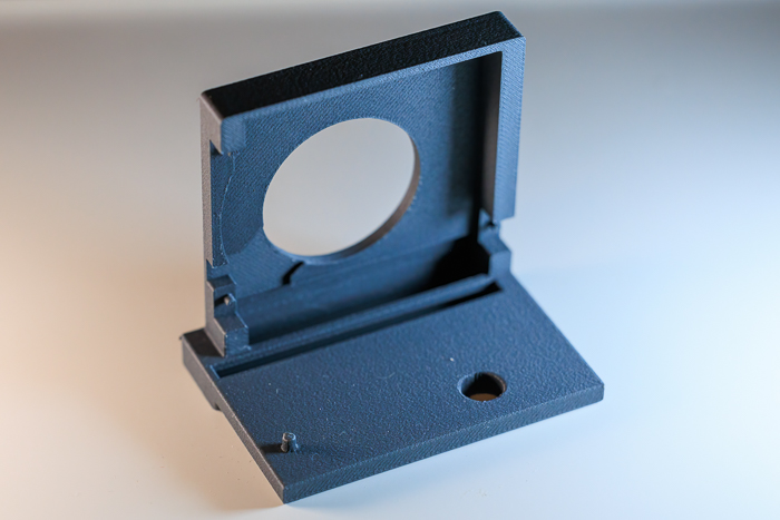 3D gedruckter Halter für den Lüfter