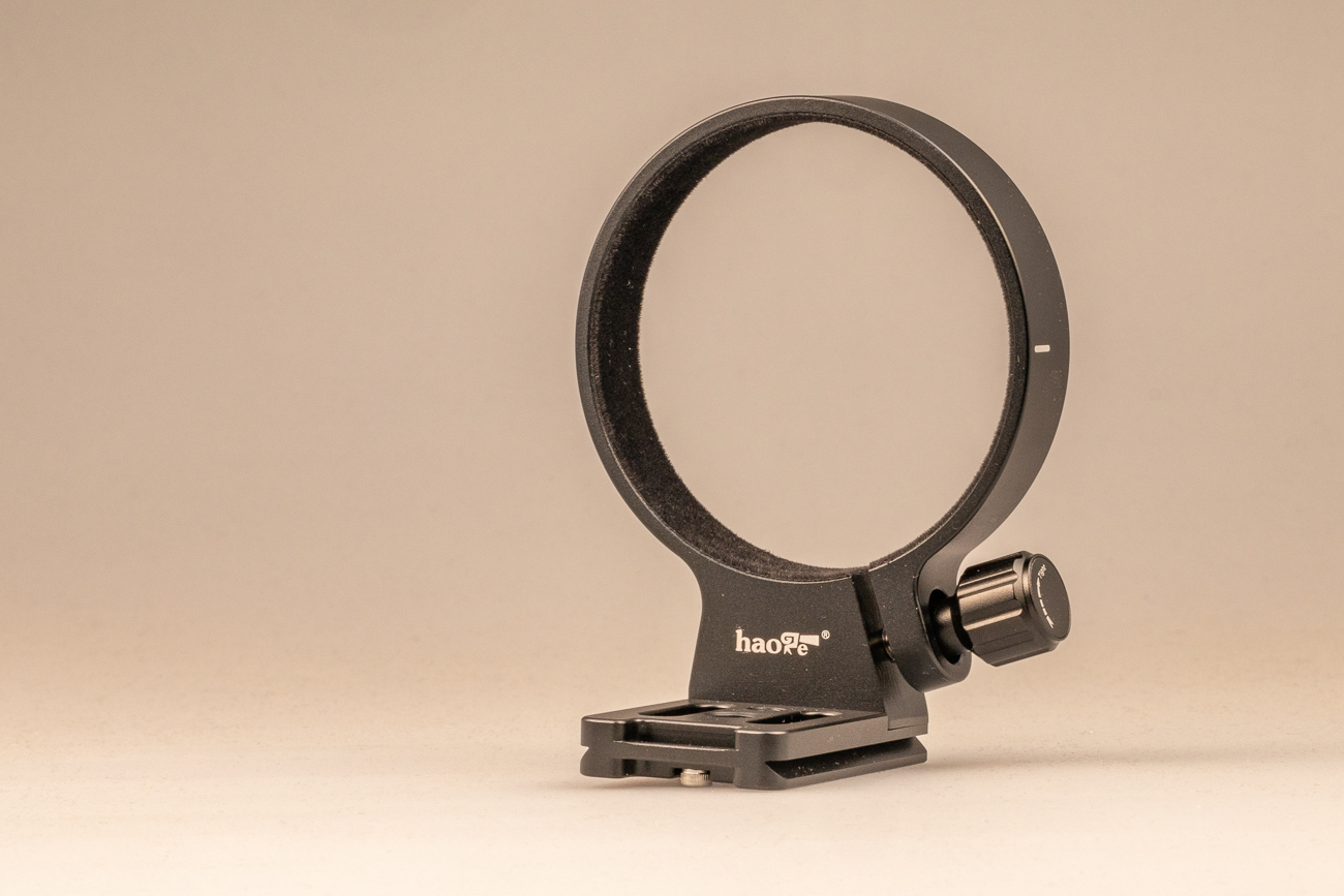 Objektivschelle für das Canon RF 100mm F2.8L MACRO IS USM von Haoge