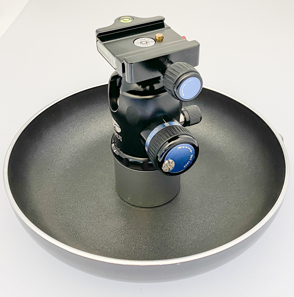 Der fertige Ground Pod mit Kugelkopf